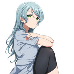 This is a pixiv picture whose title is 紗夜さん.