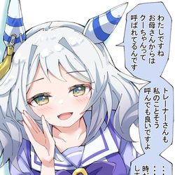 This is a pixiv picture whose title is ヒシミラクルの至って普通な呼び名事.