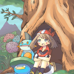 This is a pixiv picture whose title is 雨が止んだら.