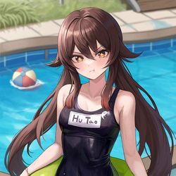 This is a pixiv picture whose title is 子供プールはこちらです~.