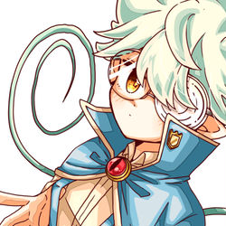 This is a pixiv picture whose title is 魔主役チーノ練習.