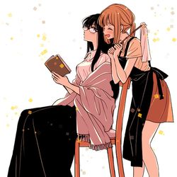 This is a pixiv picture whose title is ひまわりさんとまつり.