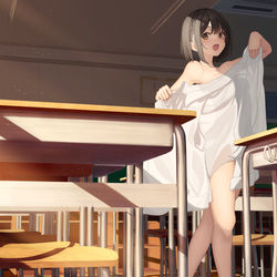 This is a pixiv picture whose title is この中気なっちゃう～？.