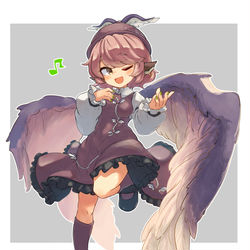 This is a pixiv picture whose title is みすちー.