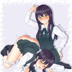 This is a pixiv picture whose title is 痛觉共享.