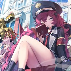 This is a pixiv picture whose title is ゲヘナ学園の日常.