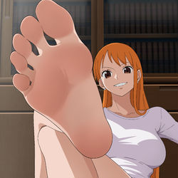This is a pixiv picture whose title is Nami.