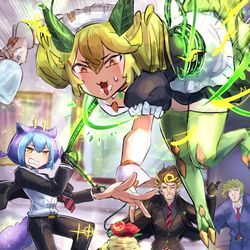 This is a pixiv picture whose title is SPYRALラドリー.