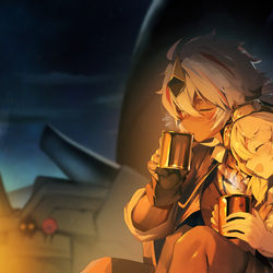 This is a pixiv picture whose title is 思い出の話.