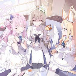 This is a pixiv picture whose title is ティーパーティー.