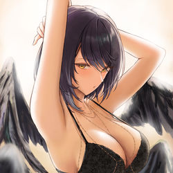This is a pixiv picture whose title is 九条沙羅.