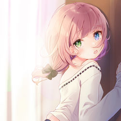 This is a pixiv picture whose title is 元異世界人になった場合.