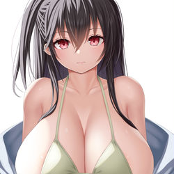 This is a pixiv picture whose title is 白浜のデイドリーム.