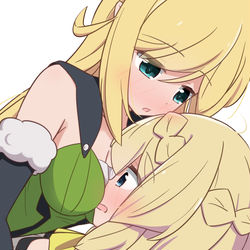 This is a pixiv picture whose title is ハルアズ.