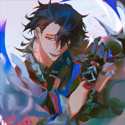 This is a pixiv picture whose title is Sampo.