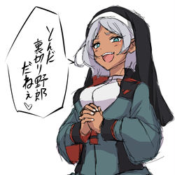 This is a pixiv picture whose title is メスガキ懺悔室.