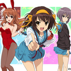 This is a pixiv picture whose title is SOS団.
