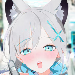 This is a pixiv picture whose title is シロコ.