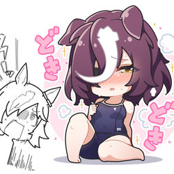 This is a pixiv picture whose title is 『父さんもオンナだから…』.