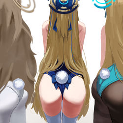 This is a pixiv picture whose title is C&Cバニー3人.