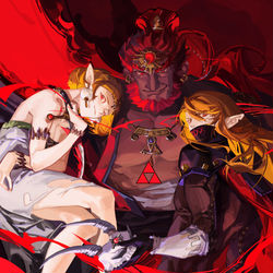 This is a pixiv picture whose title is ゼルダの絵2.