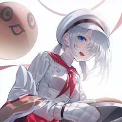 This is a pixiv picture whose title is 🍞.