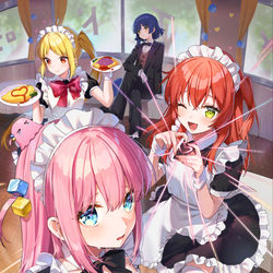 This is a pixiv picture whose title is メイド.