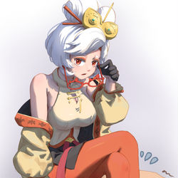 This is a pixiv picture whose title is 普尔亚和呀哈哈.
