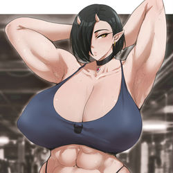 This is a pixiv picture whose title is Oga-san.