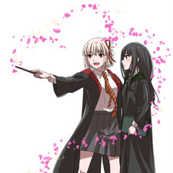 This is a pixiv picture whose title is 哈利波特paro.