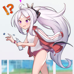This is a pixiv picture whose title is !?.