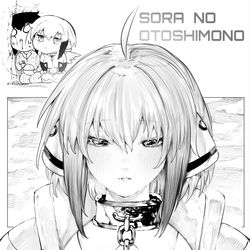 This is a pixiv picture whose title is sora no otoshimono.