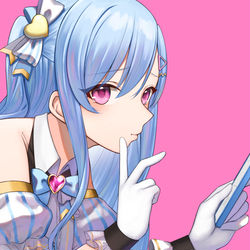 This is a pixiv picture whose title is 『SOS』.