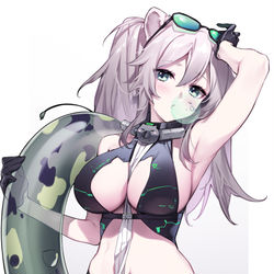 This is a pixiv picture whose title is 流体力学.