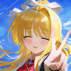 This is a pixiv picture whose title is 神尾観鈴.