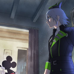 This is a pixiv picture whose title is どこかで.