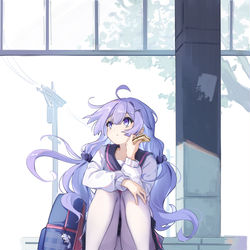 This is a pixiv picture whose title is ユニコーン.