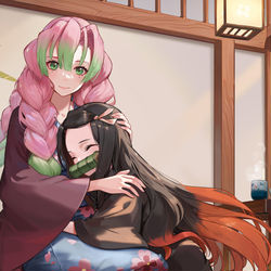 This is a pixiv picture whose title is 🍚.