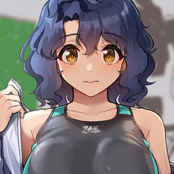 This is a pixiv picture whose title is 風花さん.