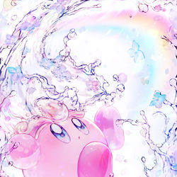 This is a pixiv picture whose title is レインボーレイン.