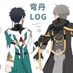 This is a pixiv picture whose title is 1：kyutan～.