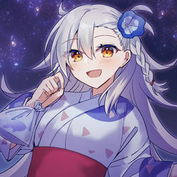 This is a pixiv picture whose title is Fesの浴衣ガマリーちゃん.