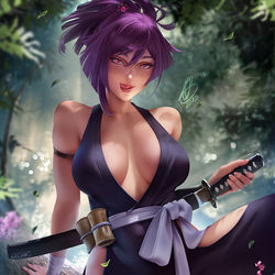 This is a pixiv picture whose title is Yuzuriha /  杠.