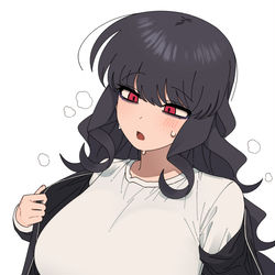 This is a pixiv picture whose title is 옷 벗는 양다래.