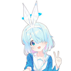 This is a pixiv picture whose title is new twitter account.