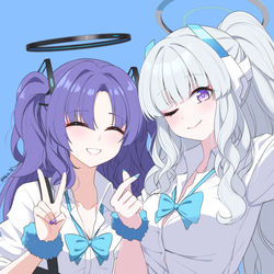 This is a pixiv picture whose title is ユウカ & ノア.