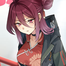 This is a pixiv picture whose title is カンフー少女とおまけ.