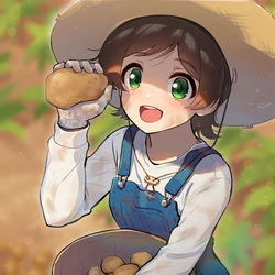 This is a pixiv picture whose title is じゃがいも.