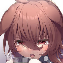 This is a pixiv picture whose title is タキオンに久々にミキサードリンクを飲ませたい.