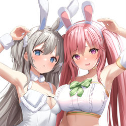 This is a pixiv picture whose title is 🐰.